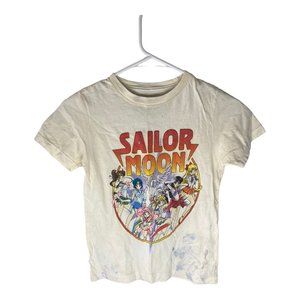 Vintage Sailor Moon Size Women’s Small Graphic T-Shirt USED